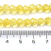 Transparent Glass Beads EGLA-A035-T6mm-D03-5