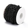 304 Stainless Steel Textured Cable Chains CHS-O010-04EB-4