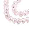 Electroplate Glass Beads Strands EGLA-A034-T4mm-A03-2