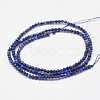 Natural Lapis Lazuli Beads Strands X-G-K182-2mm-04-2