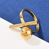 304 Stainless Steel Finger Rings for Women RJEW-Z107-02G-2