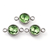 Glass Connector Charms GLAA-G018-P14-1