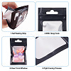 160Pcs Plastic Yin-yang Resealable Bags with Visible Window ABAG-TA0001-94A-4
