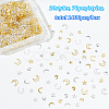 Olycraft 1400Pcs 20 Style Brass Cabochons MRMJ-OC0003-80-4