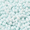Opaque Colours Luster Glass Seed Beads SEED-B001-01A-02-3