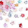 60Pcs 15 Styles Transparent Glass Pendants FIND-TA0004-51-3