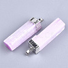 Electroplate Natural Selenite Big Pendants G-S344-41B-2