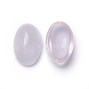Natural Rose Quartz Cabochons X-G-F605E-01A-2