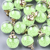 Glass Ball Pendants X-GLAA-T003-03D-1
