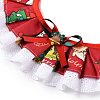 Cloth Pet's Christmas Lace Bandanas AJEW-D051-06B-2