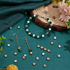 120Pcs 2 Colors Tibetan Style Zinc Alloy Beads FIND-PH0021-42-5