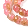 Dyed Natural White Jade Beads Strands G-T138-D10-3