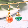 45Pcs 15 Colors Glass Ball Pendants GLAA-YW0001-17-7