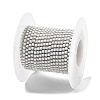 Iron Rhinestone Glass Cup Chain CH-U001-01S-1