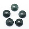Natural Moss Agate Cabochons X-G-P393-R28-12mm-1