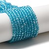 Electroplate Glass Beads Strands EGLA-D020-3x2mm-41-2