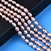 Natural Cultured Freshwater Pearl Beads Strands X-PEAR-N012-06A-2