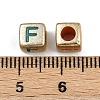 Opaque Acrylic Beads OACR-H052-02B-3
