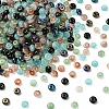 100G Imitation Jade Glass Beads DGLA-YW0001-53H-1
