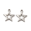 Non-Tarnish 304 Stainless Steel Charms STAS-M089-57P-1