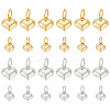 24Pcs 4 Style Alloy Charms FIND-PH0010-66-1