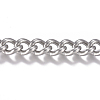 Tarnish Resistant 201 Stainless Steel Chain CHS-G017-15P-1