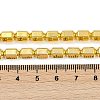 Electroplated Synthetic Non-magnetic Hematite Beads Strands G-G174-C01-01-4