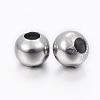 Tarnish Resistant 304 Stainless Steel Beads STAS-H396-D-08P-2