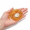 Natural Citrine Beads Strands G-E326-8mm-01-5