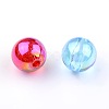 Eco-Friendly Transparent Acrylic Beads PL734M-2