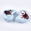 Handmade Porcelain Beads X-PORC-S498-32D-2