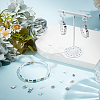 450Pcs 6 Style Opaque Glass Seed Beads SEED-CN0001-24-4