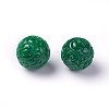 Natural Myanmar Jade/Burmese Jade Beads G-L495-26-2