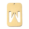 304 Stainless Steel Pendants STAS-D200-01W-G-1