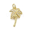 Brass Micro Pave Cubic Zirconia Pendants KK-Z100-02G-1