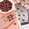 4Bags 2 Styles Opaque Acrylic European Large Hole Beads SACR-HY0001-09-4