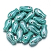Handmade Porcelain Beads PORC-WH0023-003E-1