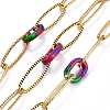 Handmade Brass Paperclip Chains CHC-H102-13G-B-1