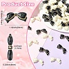 40Pcs 2 Colors Opaque Acrylic Beads SACR-CJ0001-91-2