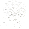 200pcs 316 Surgical Stainless Steel Hoop Earring Findings STAS-HS0001-26A-1