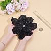 3D Polyester Embroider Thread Iron on/Sew On Patches PATC-WH0023-21A-3