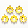 Alloy Enamel Pendants ENAM-S121-116-G-4