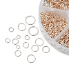 1 Box Iron Open Jump Rings Set IFIN-YW0001-44RG-2