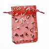 Organza Drawstring Jewelry Pouches OP-I001-B05-1