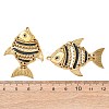 304 Stainless Steel Enamel Big Pendants STAS-Z193-09G-04-3