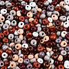 6/0 Opaque Colours Glass Seed Beads SEED-N007-18E-3