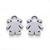 Tarnish Resistant 304 Stainless Steel Charms LS-X-STAS-N092-24-2