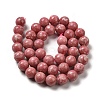 Natural Thulite Beads Strands G-Z044-A02-04-3