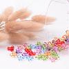 Transparent Acrylic Plastic Tri Beads for Christmas Ornaments Making X-PL699M-3