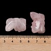 Natural Rose Quartz Carved Healing Figurines G-B062-05D-4